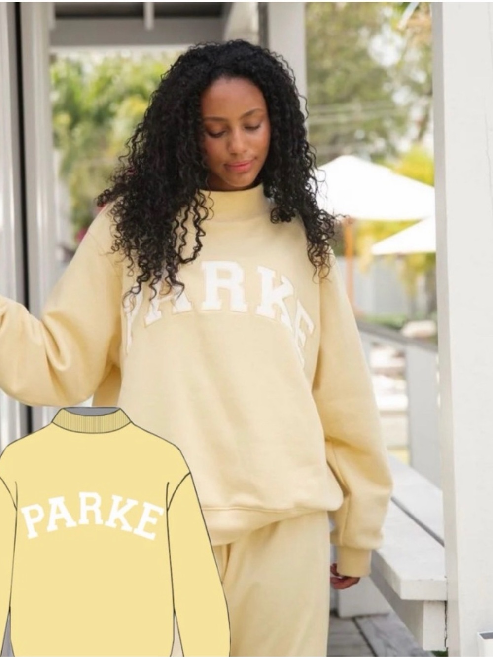 Parke Varsity Mockneck Sweatshirt